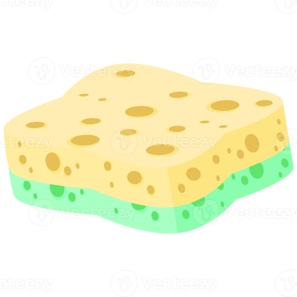Dishwashing Sponge Bars Various Shapes Variant png