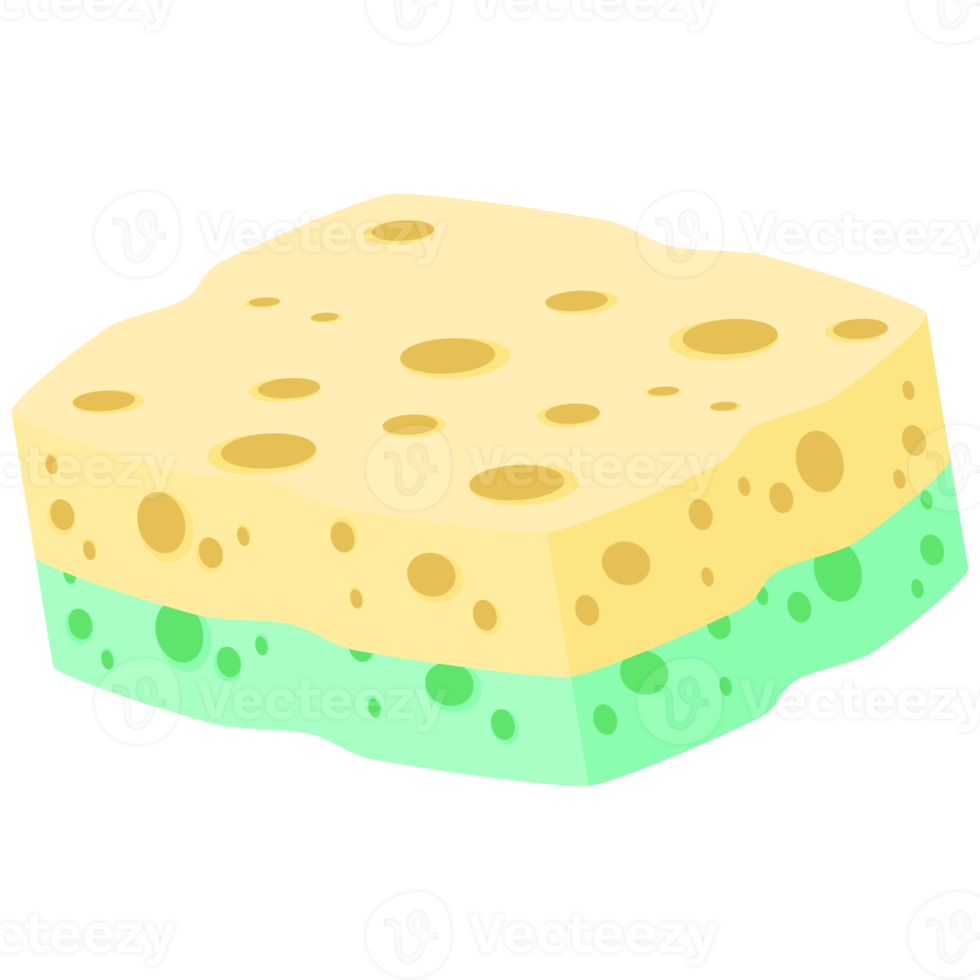 Dishwashing Sponge Bars Various Shapes Variant png