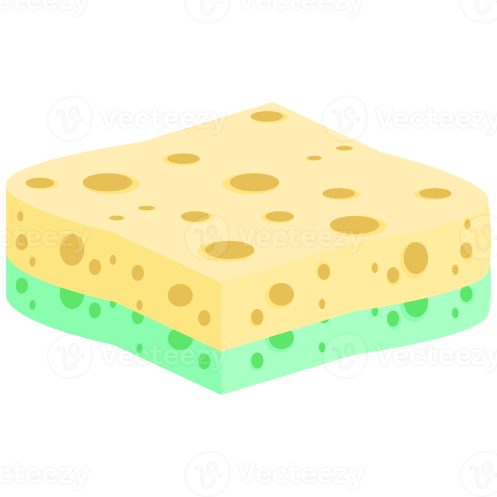 Dishwashing Sponge Bars Various Shapes Variant png