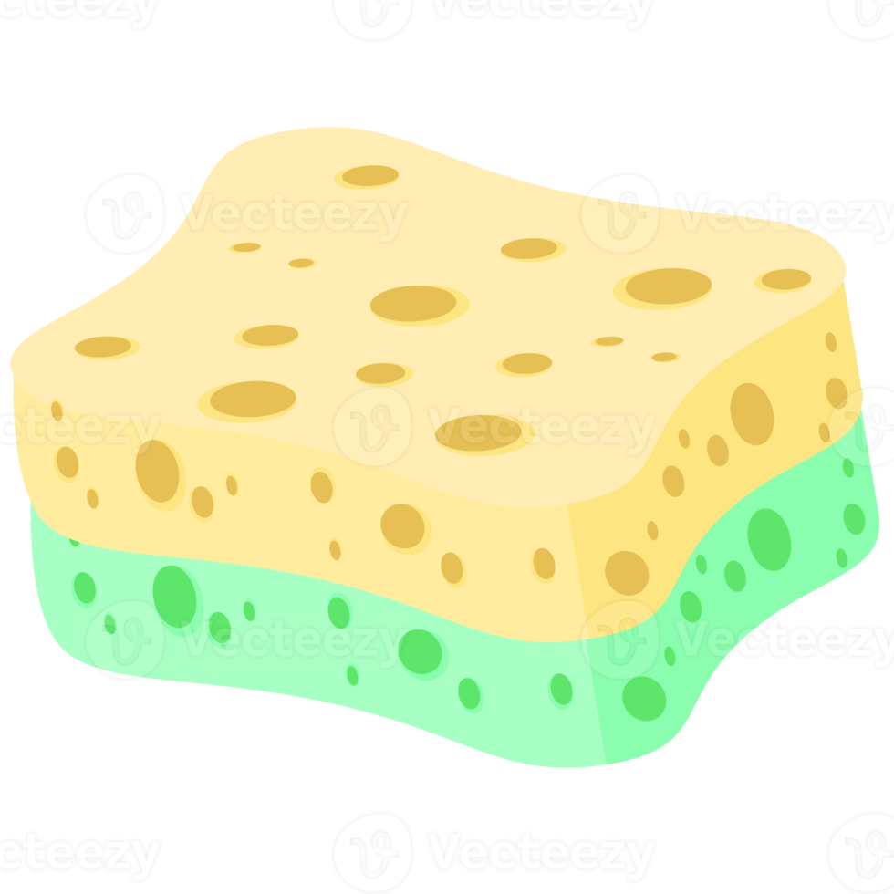 Dishwashing Sponge Bars Various Shapes Variant png