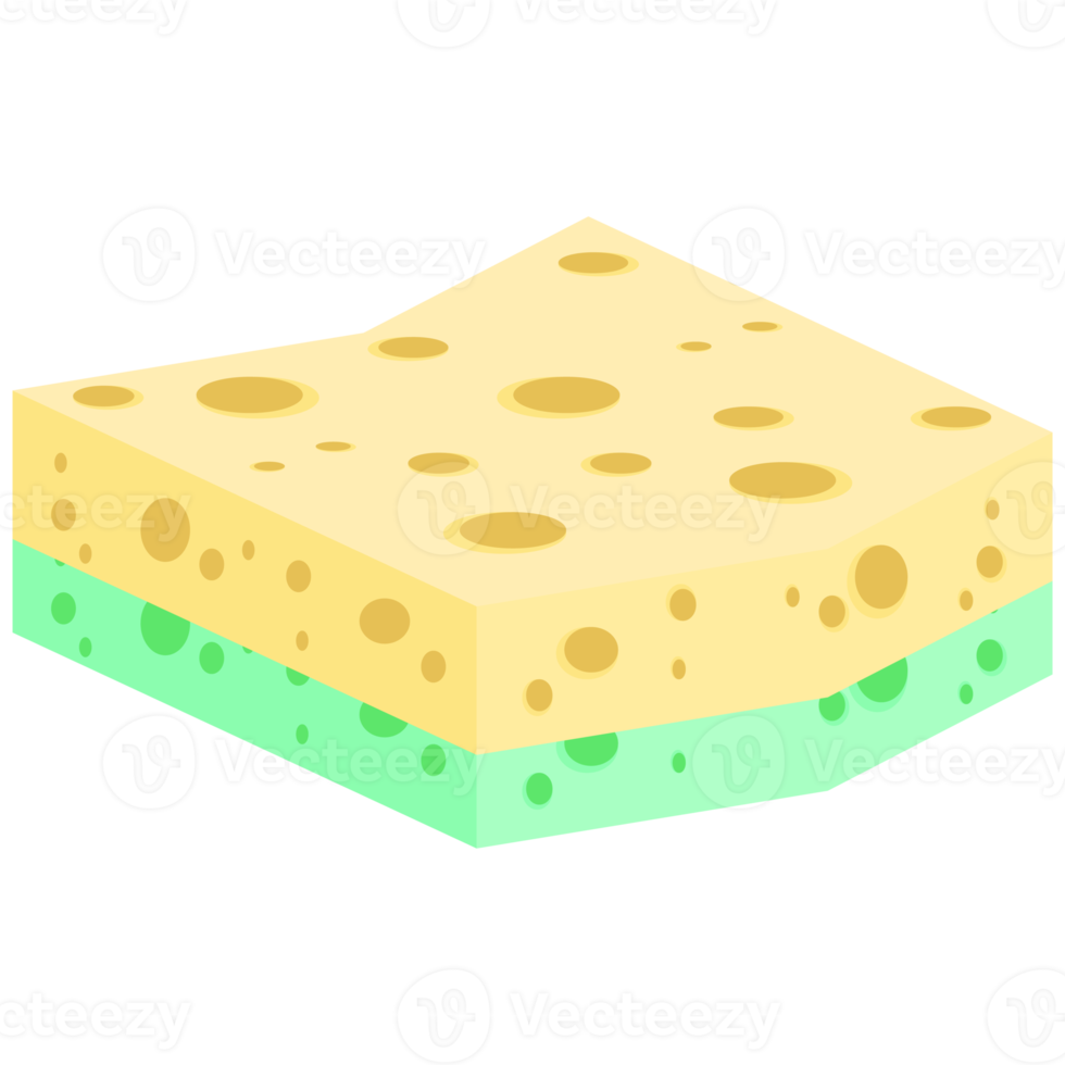 Dishwashing Sponge Bars Various Shapes Variant png