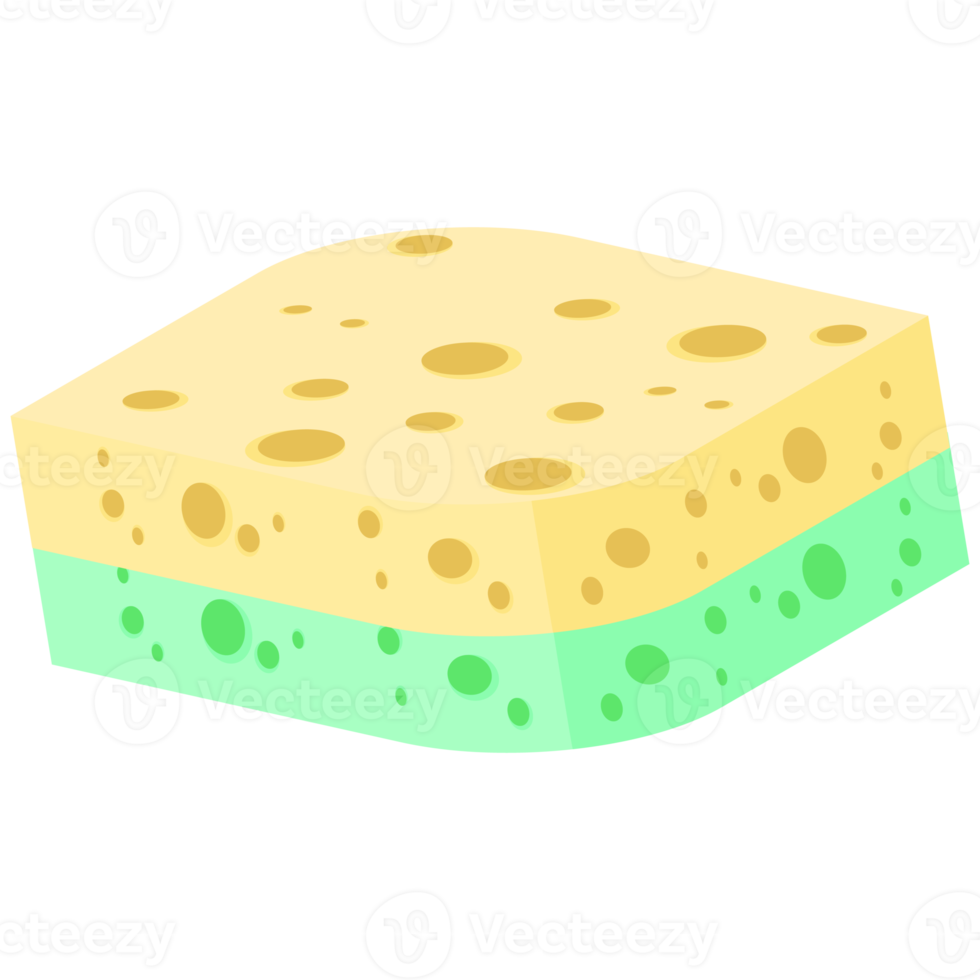 Dishwashing Sponge Bars Various Shapes Variant png