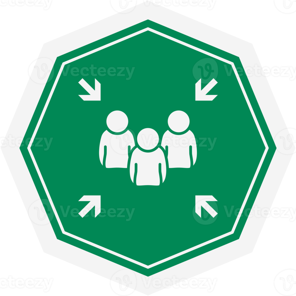 Sticker Assembly Point Emergency Life Evacuation Disaster Threat png