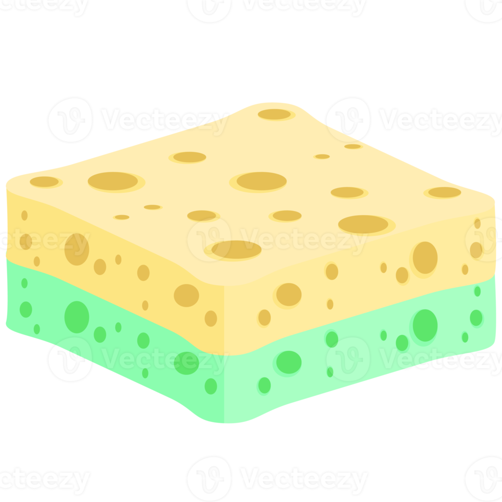 Dishwashing Sponge Bars Various Shapes Variant png