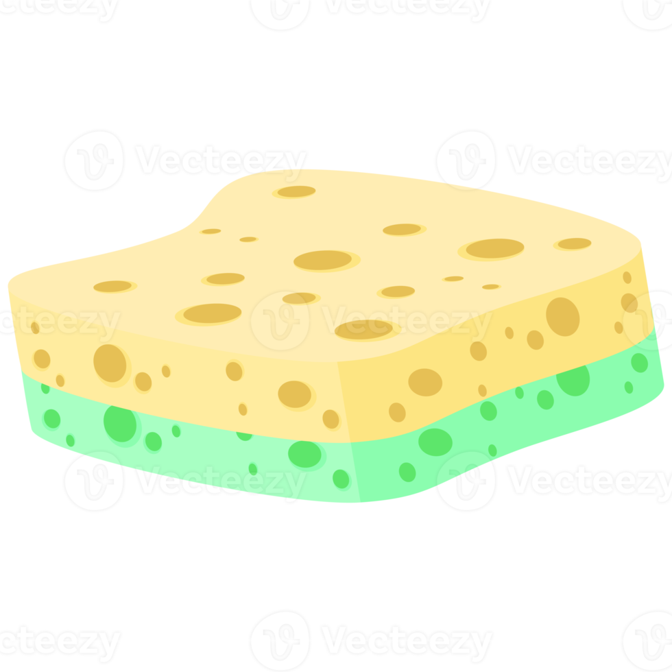 Dishwashing Sponge Bars Various Shapes Variant png