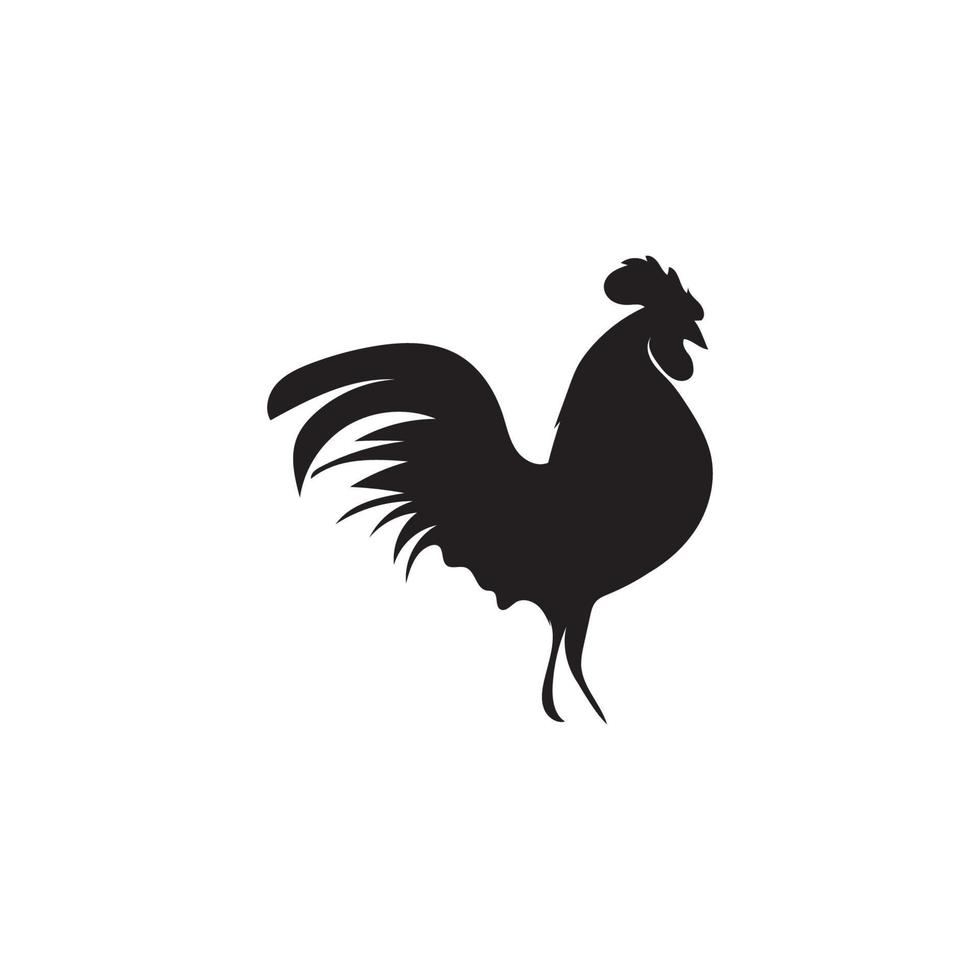 Rooster logo images illustration design vector