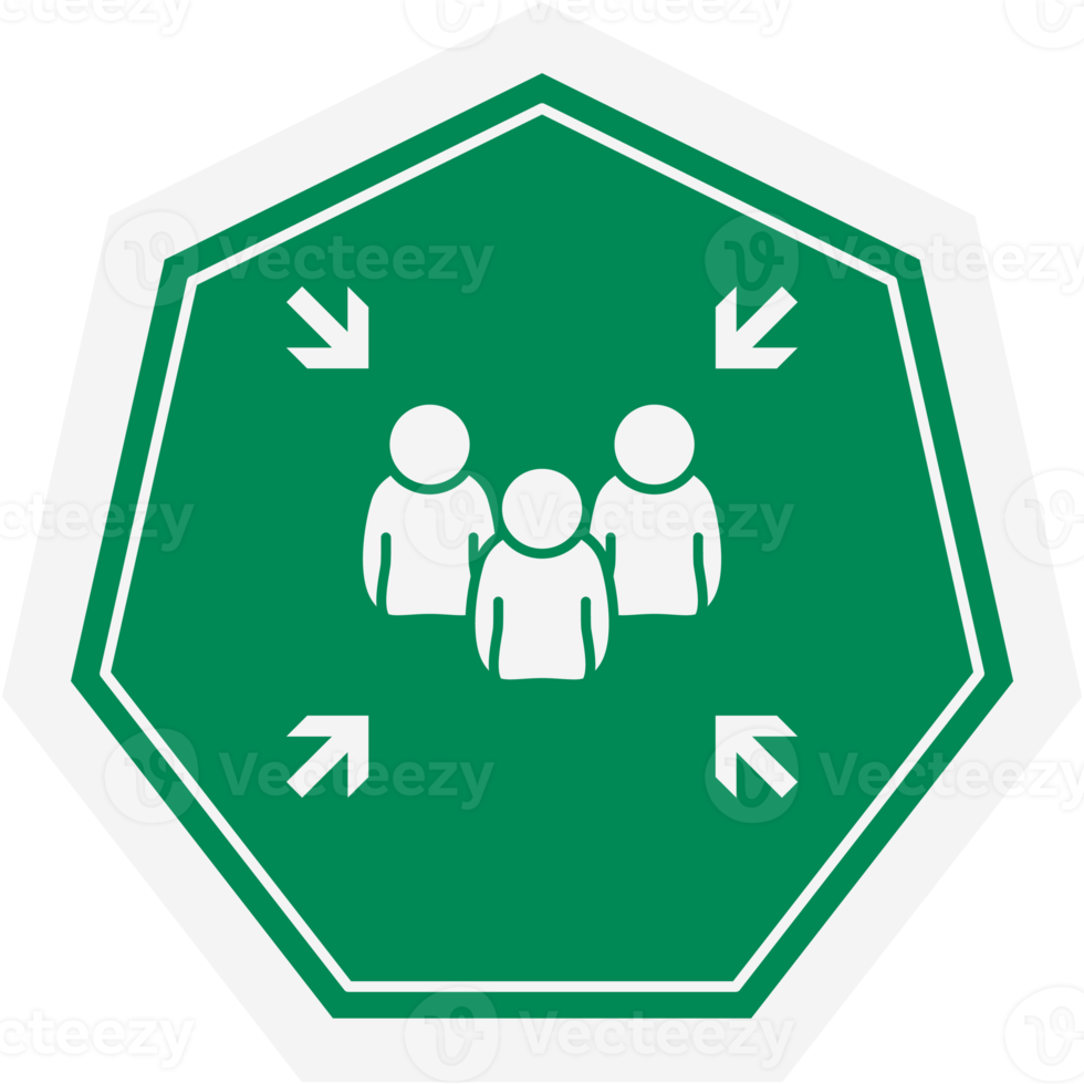 Sticker Assembly Point Emergency Life Evacuation Disaster Threat png