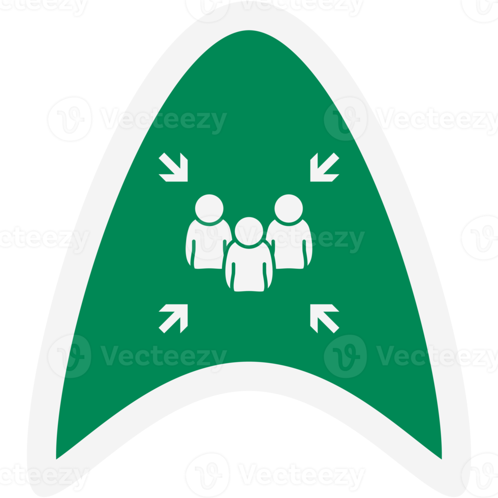 adesivo montagem ponto emergência vida evacuação desastre ameaça png