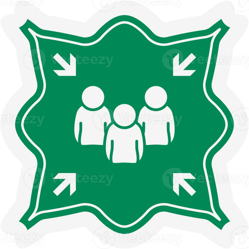Sticker Assembly Point Emergency Life Evacuation Disaster Threat png