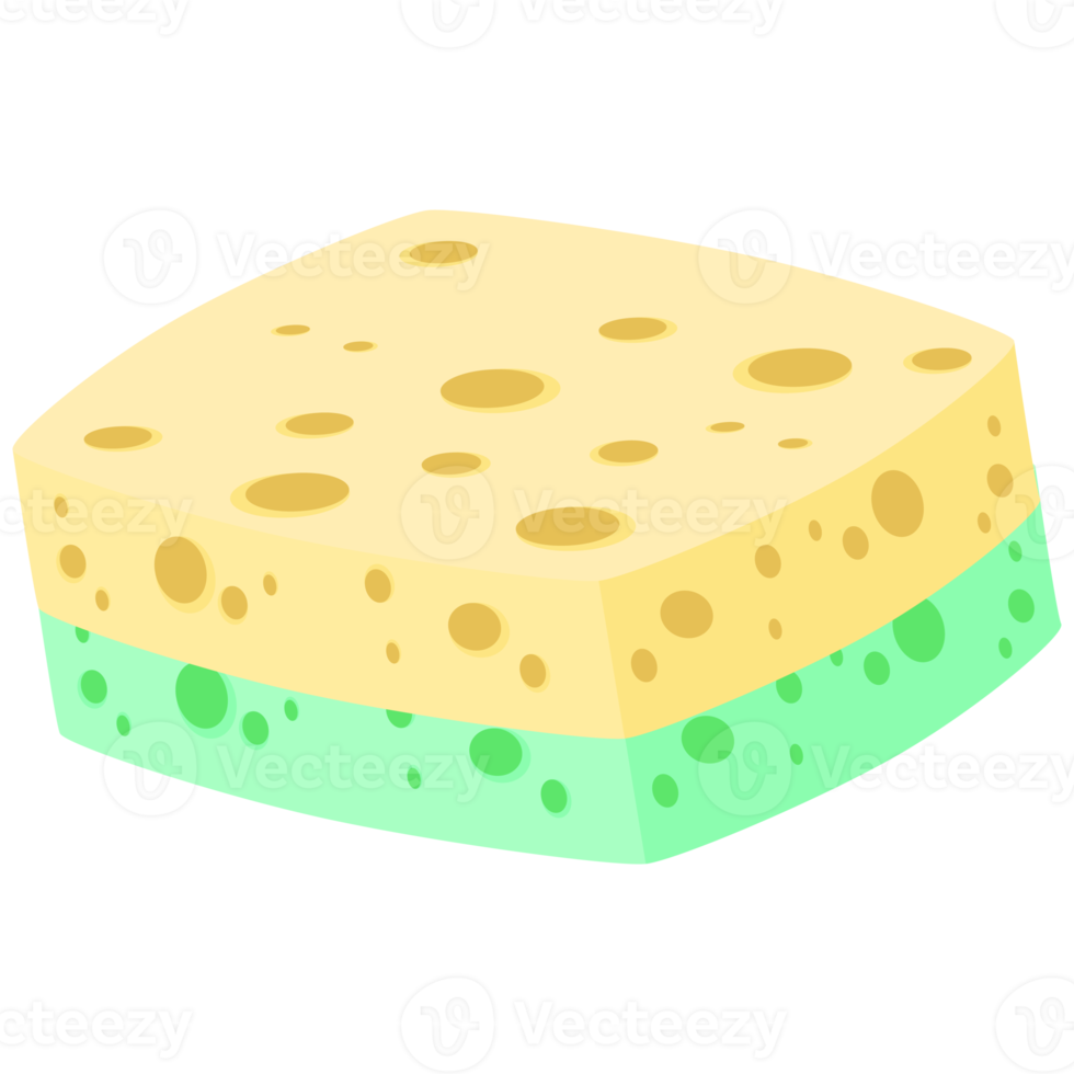 Dishwashing Sponge Bars Various Shapes Variant png