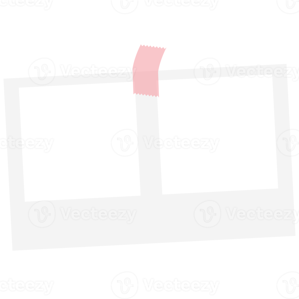 esthétique classique papier Cadre maquette png