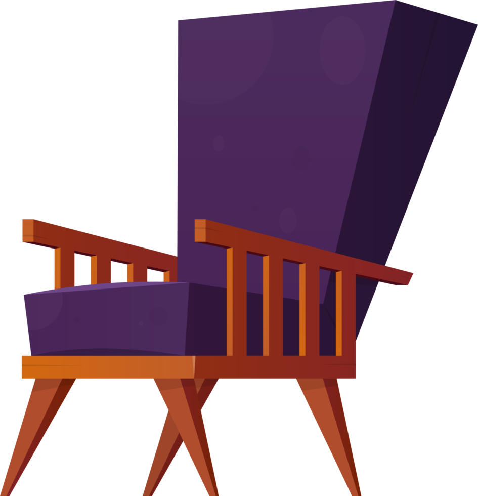 Cartoon armchair clip art png