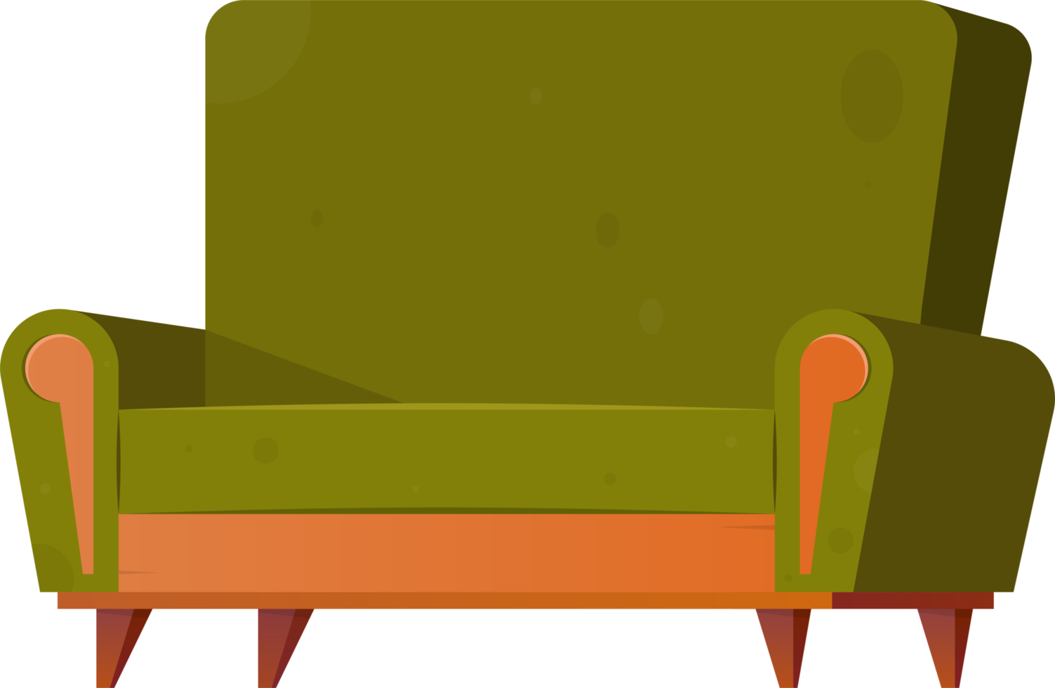 tekenfilm sofa klem kunst png