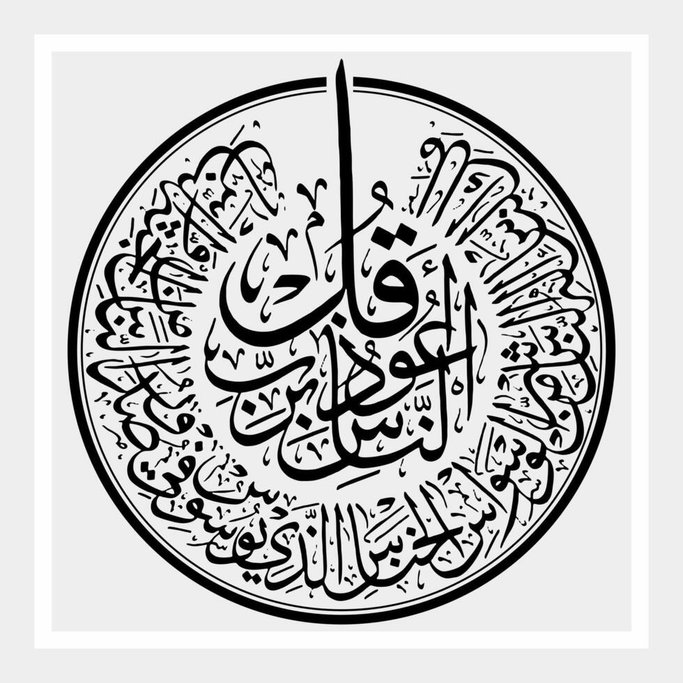 Arabic Calligraphy template, Meaning for all your design needs, banners, stickers, Ramadan flyers, etc vector