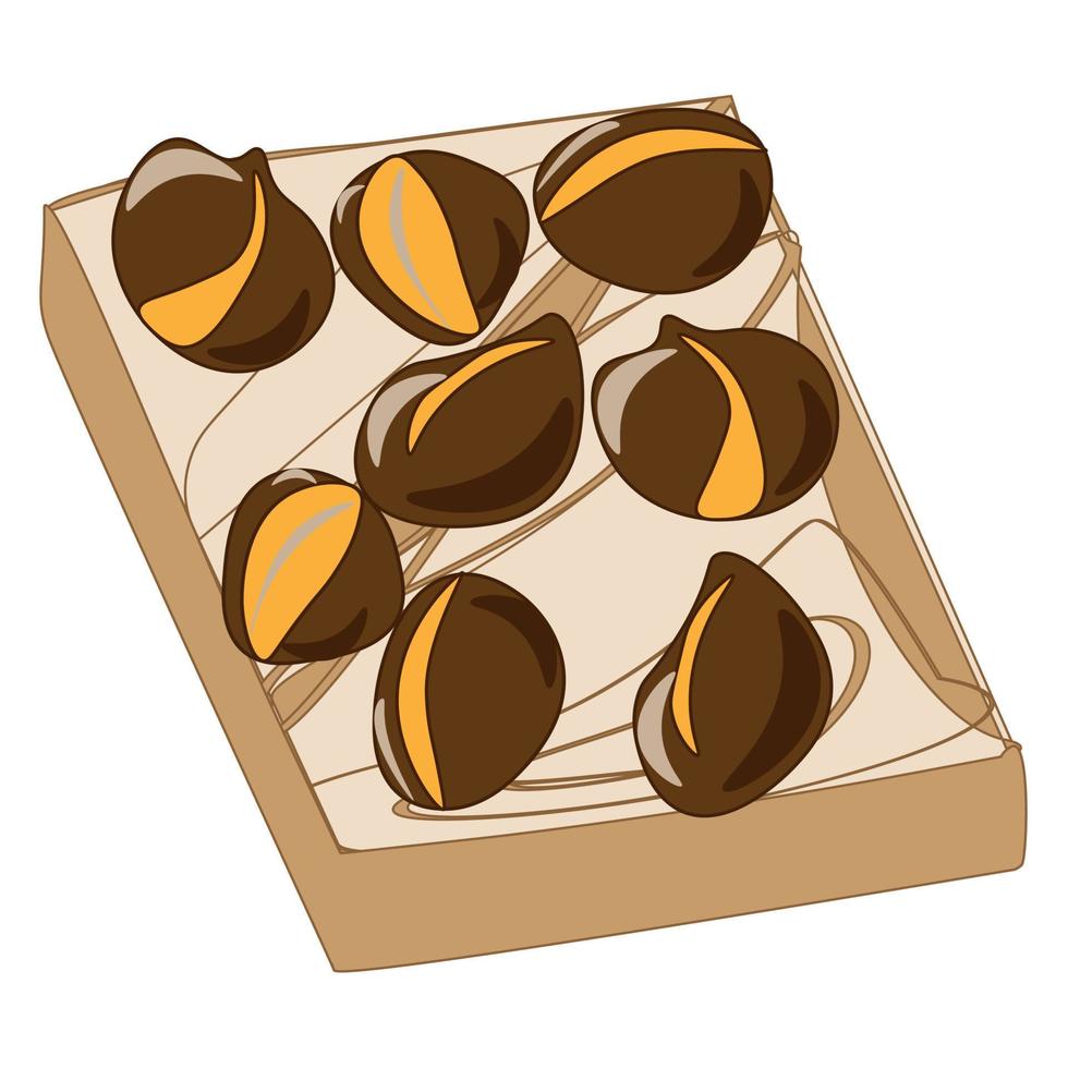 Baking tea sweets. Doodle illustration for the menu.Bakery Cakes, cookies, tea, coffee, bread, toast. vector