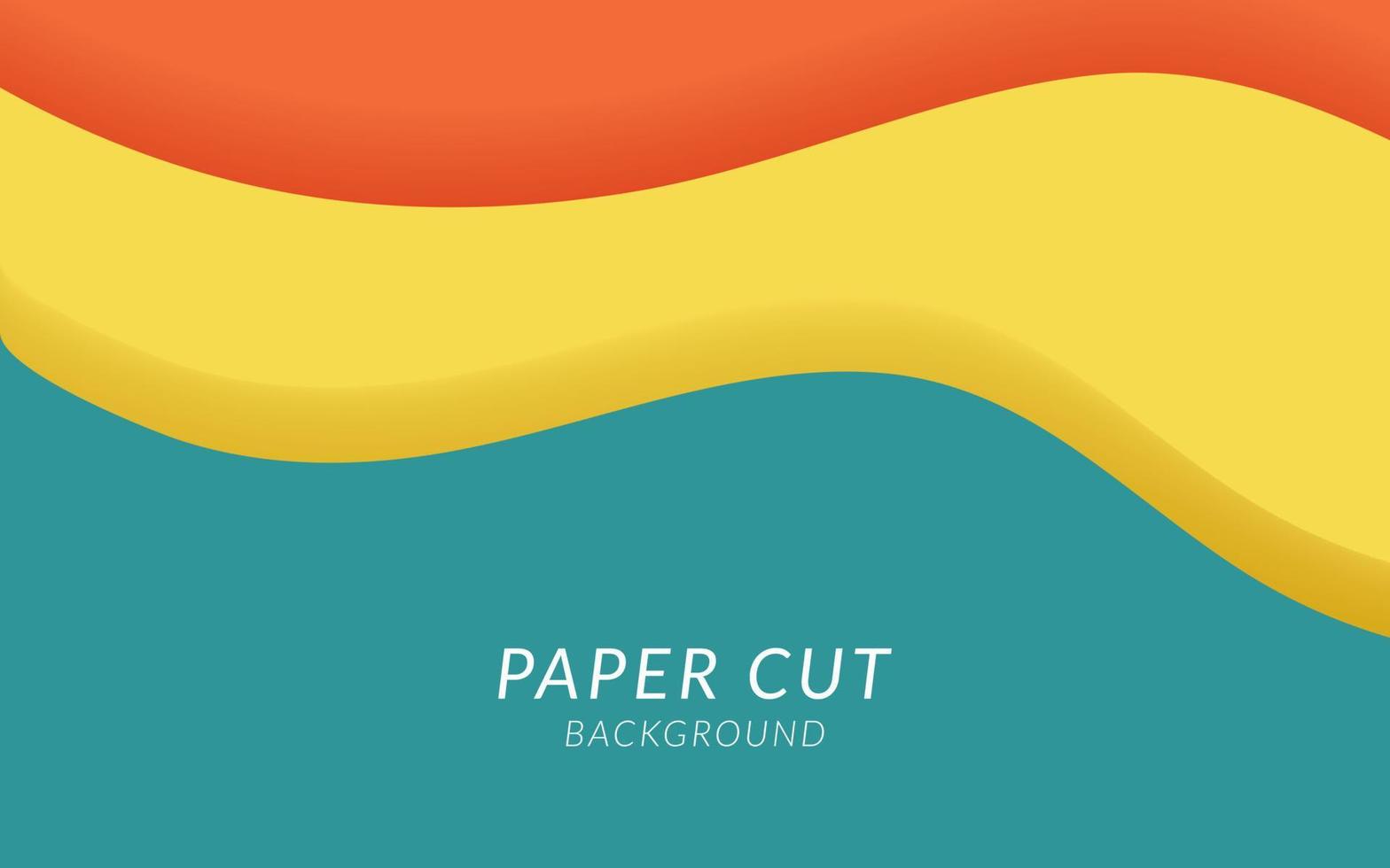 abstract paper cut slime background banner design. vector