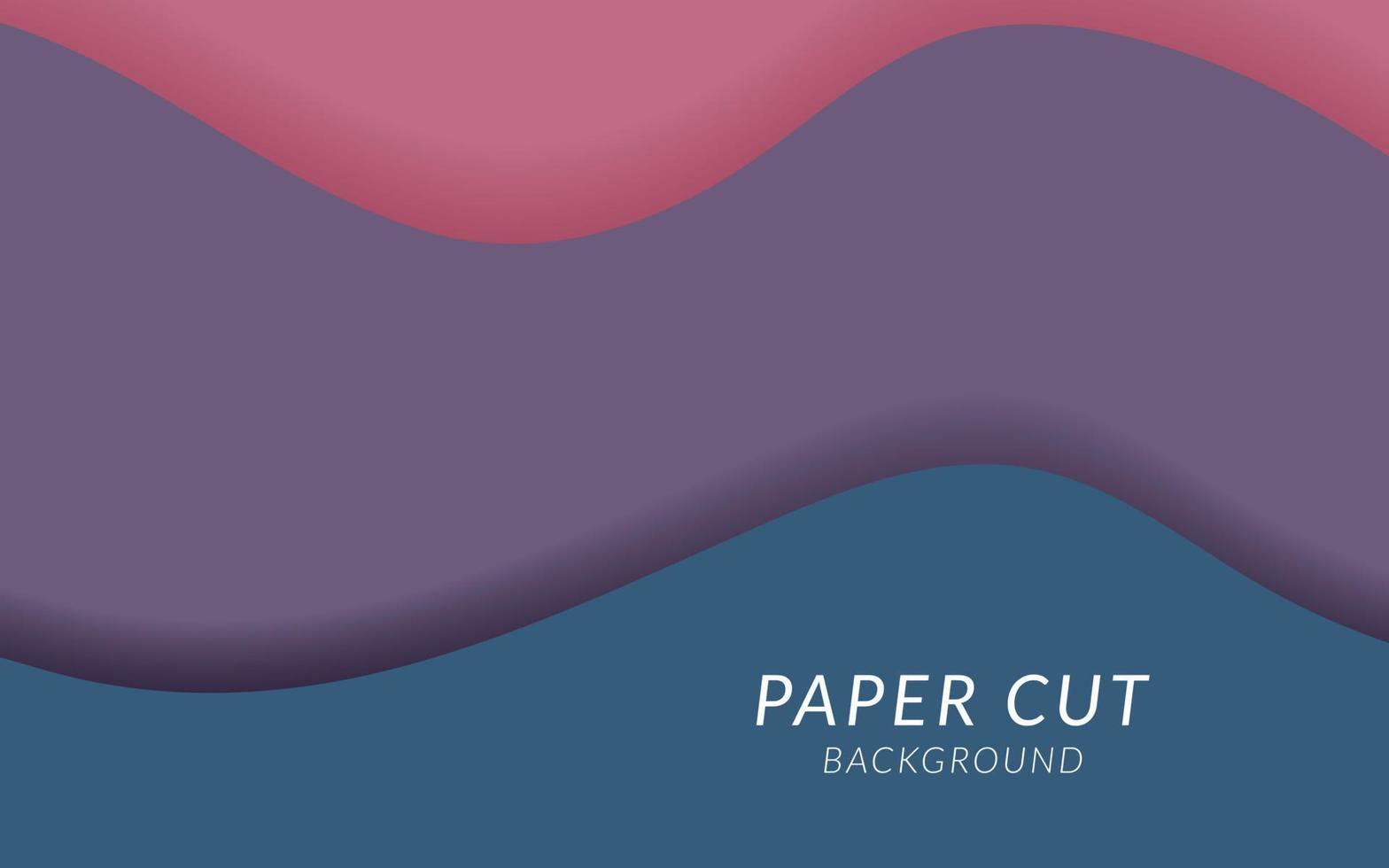 abstract paper cut slime background banner design. vector