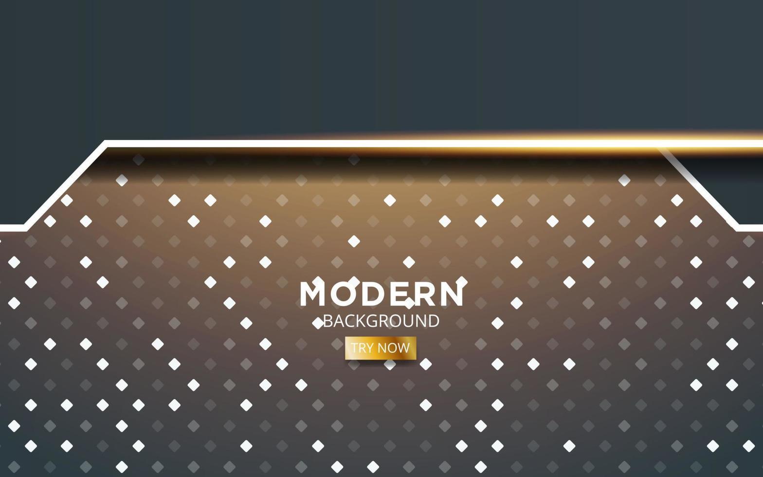 modern dark abstract technology background banner design with gold line and golden rays. Overlap layers with paper effect. Realistic light effect on textured particle background.vector illustration. vector