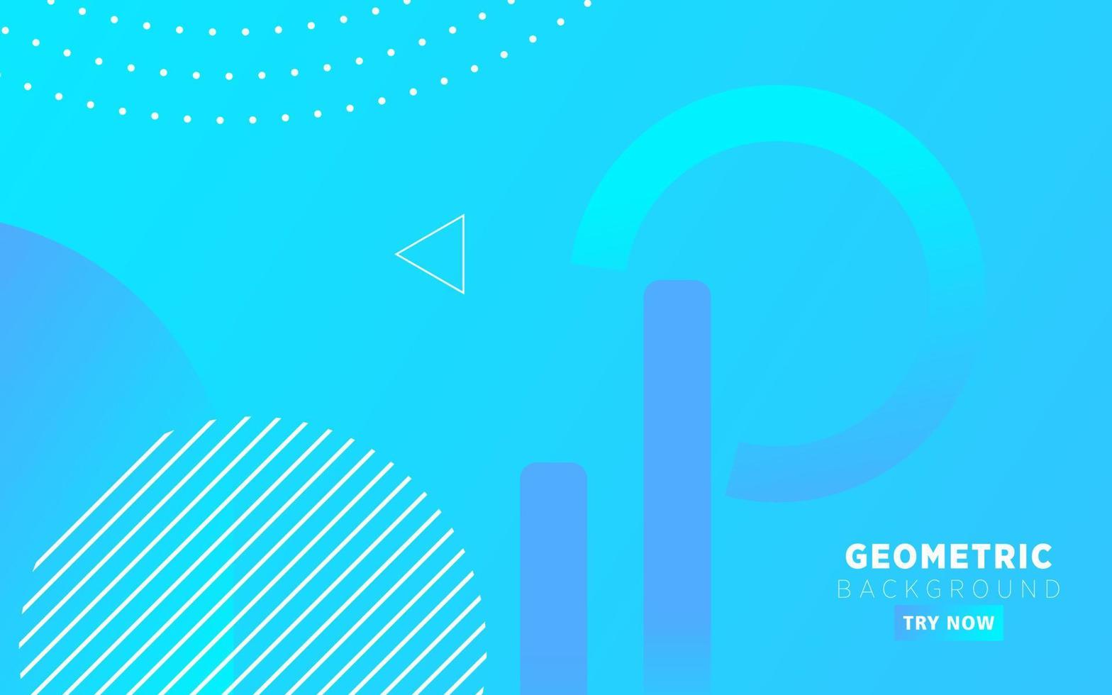 abstract blue gradient geometric background banner design. vector