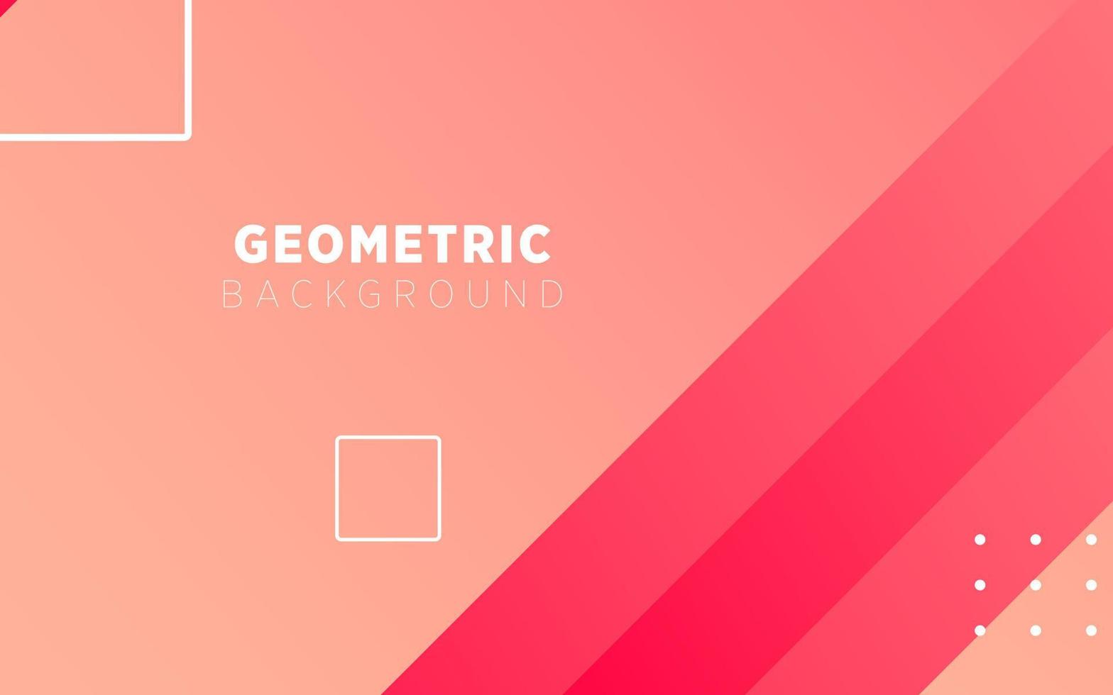 modern red gradient abstract geometric background banner design. vector
