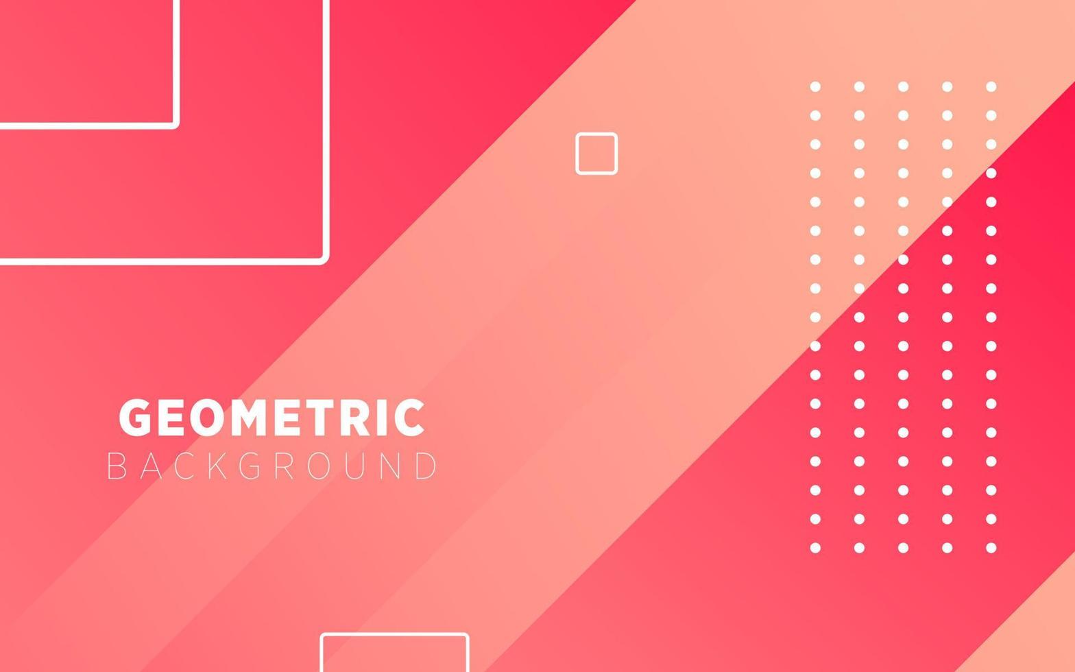 modern red gradient abstract geometric background banner design. vector