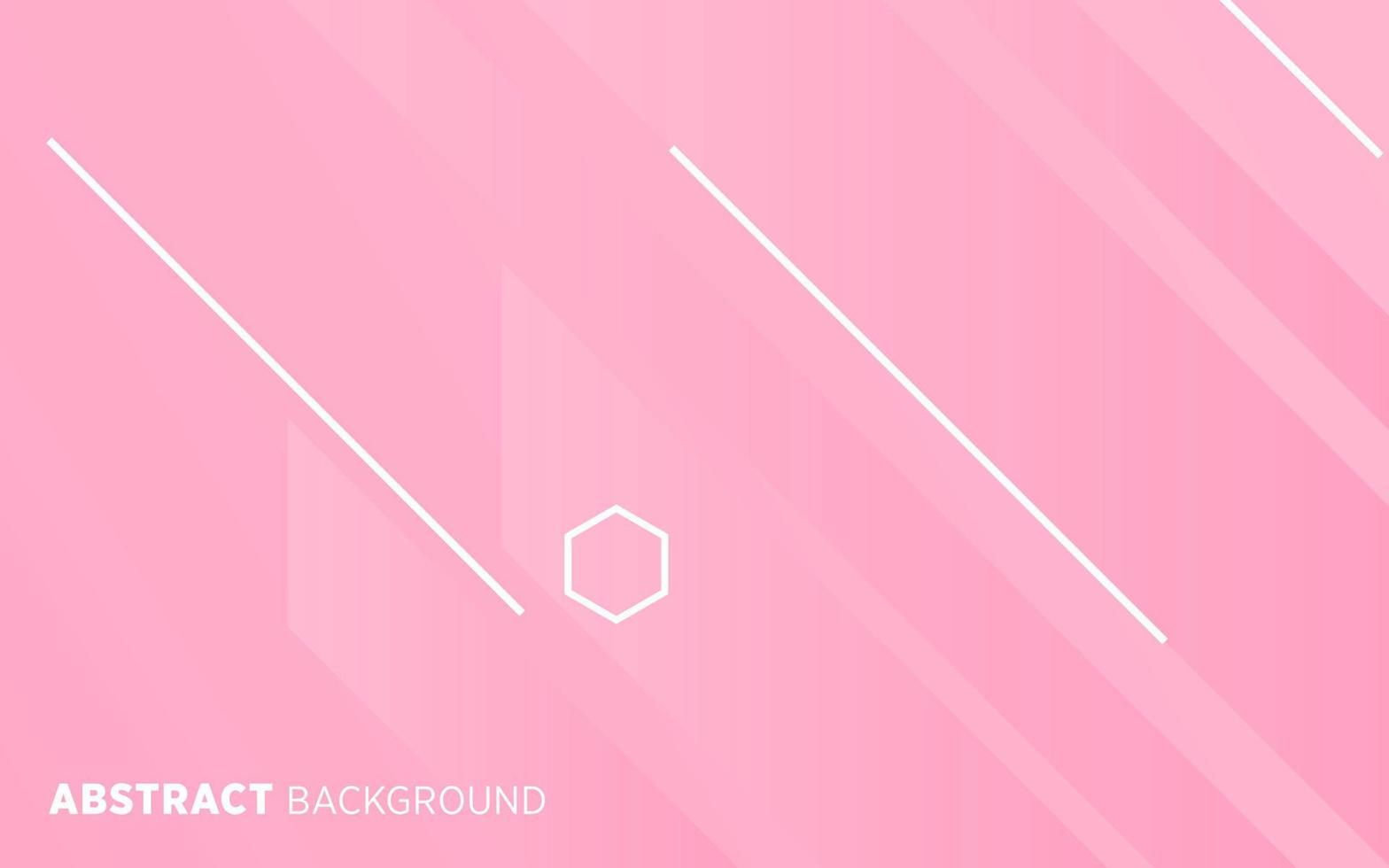 modern pink gradient abstract geometric shape background banner design. vector