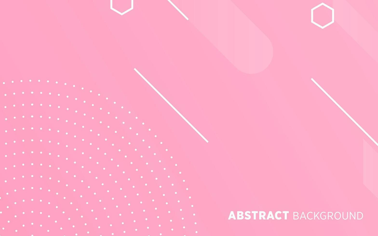modern pink gradient abstract geometric shape background banner design. vector