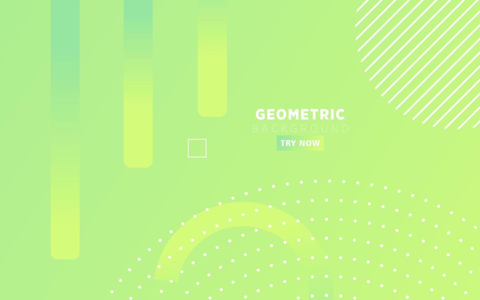 abstract green gradient geometric background banner design. vector