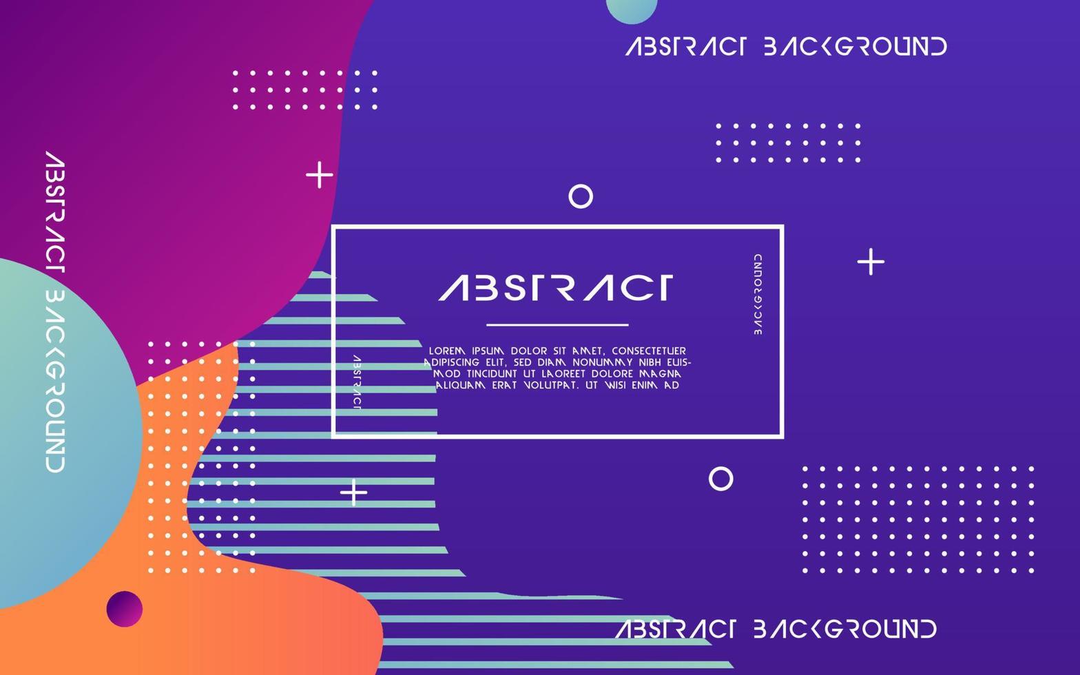 modern abstract liquid color background. dynamic textured geometric elements design.can be used on posters,banner,web and any more vector