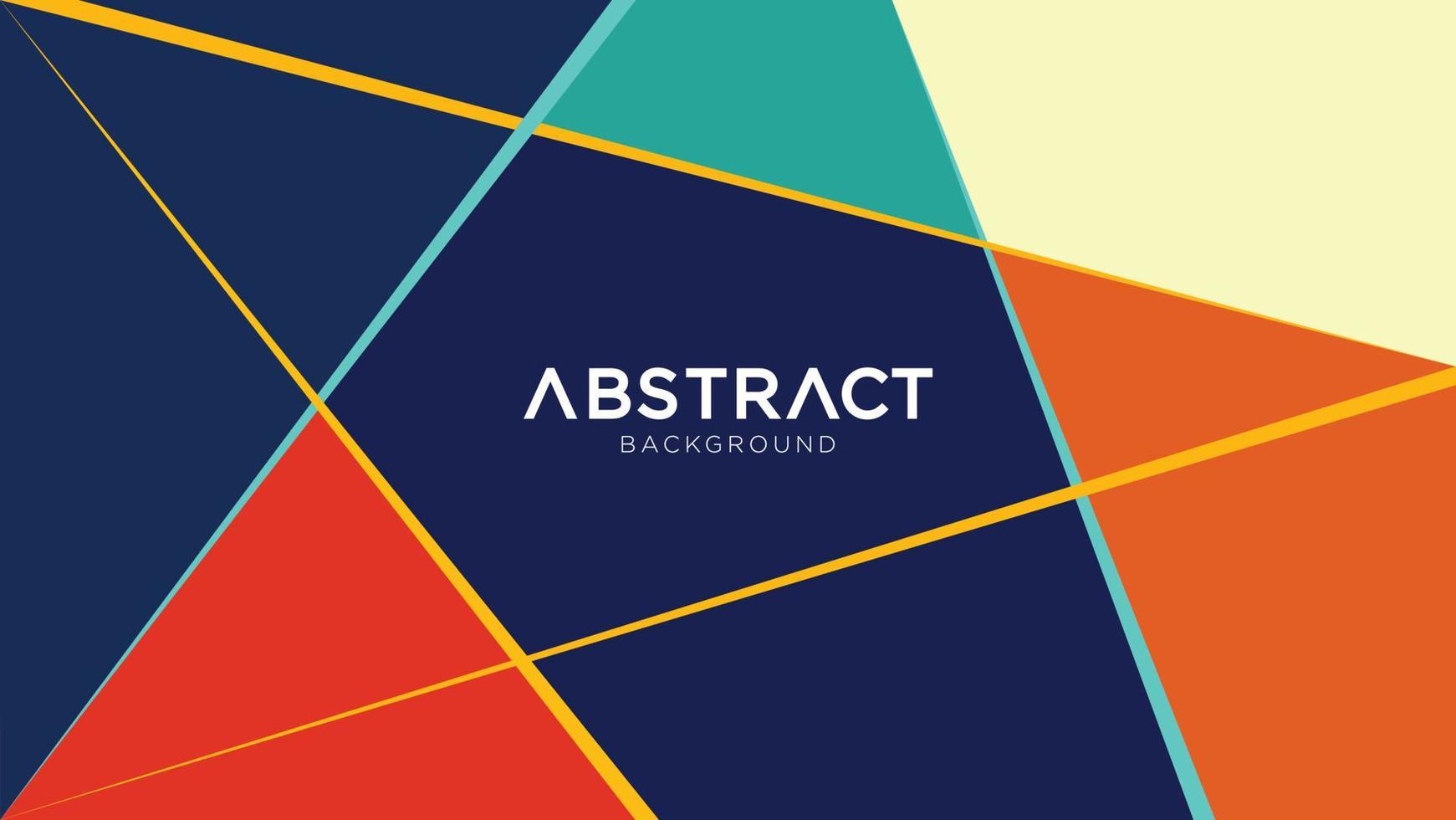 Abstract background with low poly triangle shapes corporate background for presentation design vector