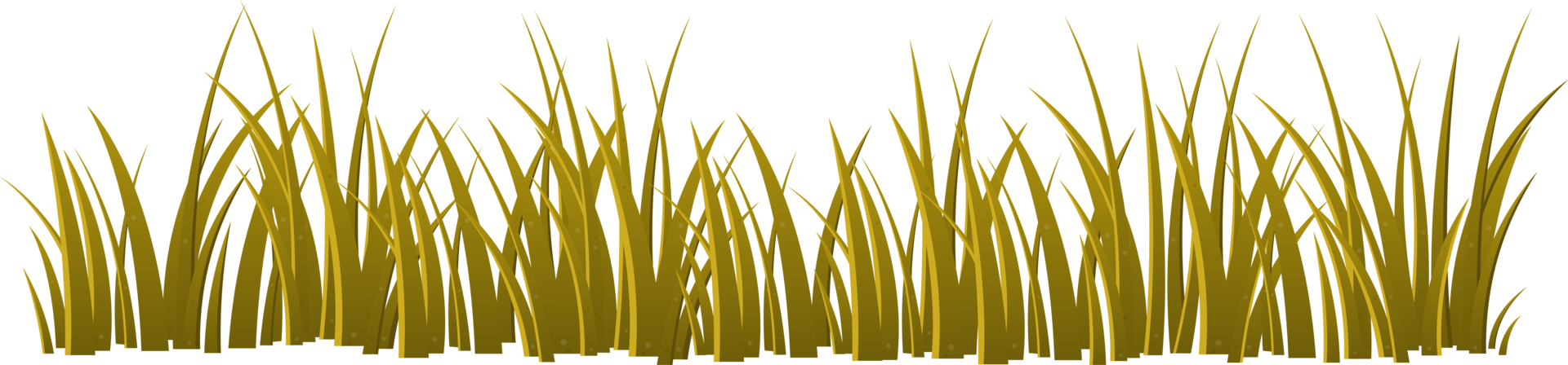 Cartoon grass leaves clip art png