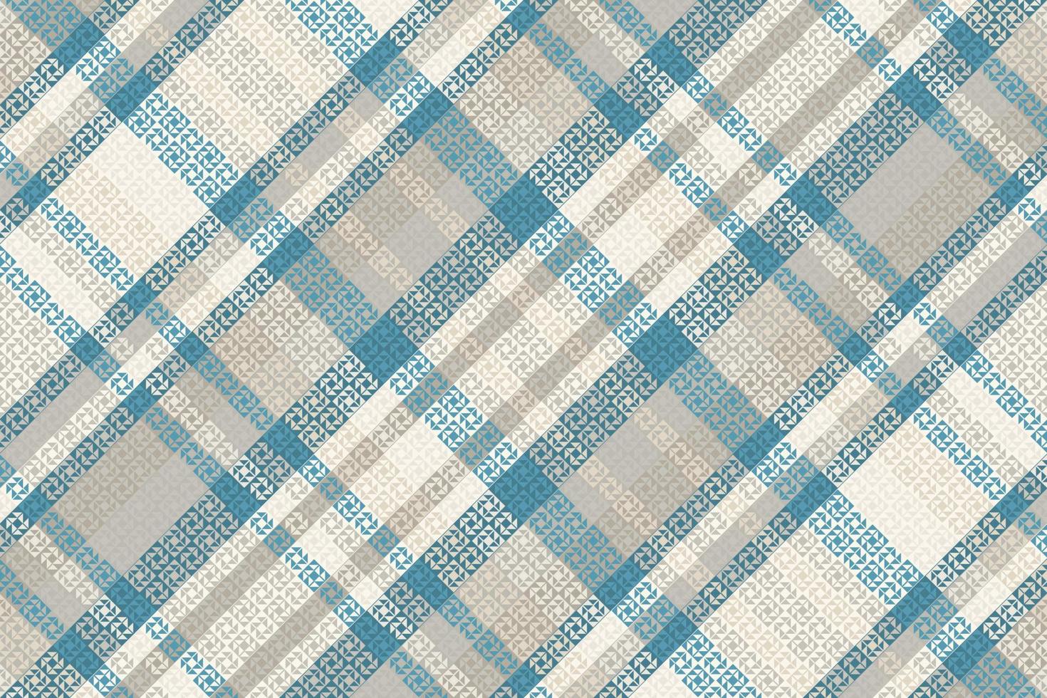 Tartan Plaid With Vintage Color Pattern. vector