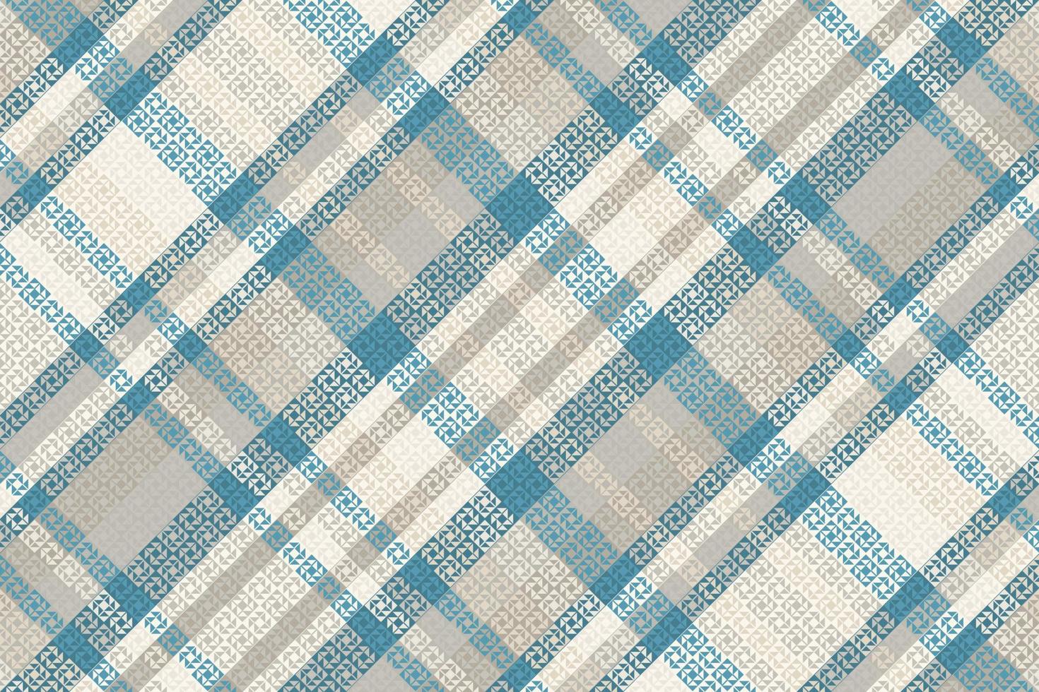 Tartan Plaid With Vintage Color Pattern. vector