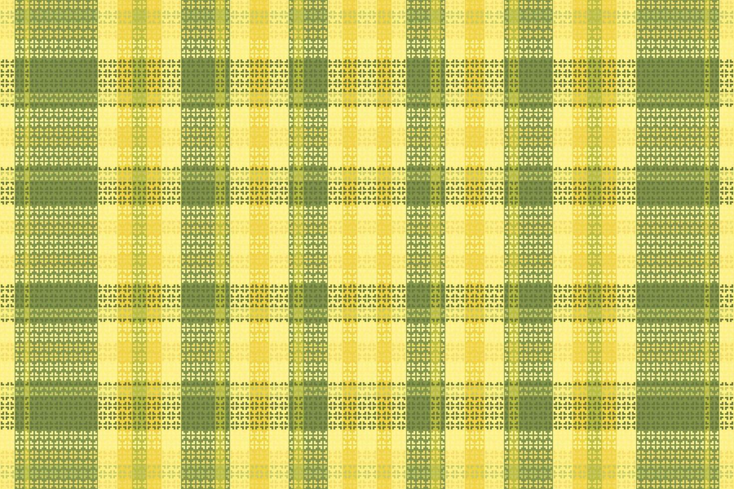 Tartan Plaid With Summer Color Pattern. vector