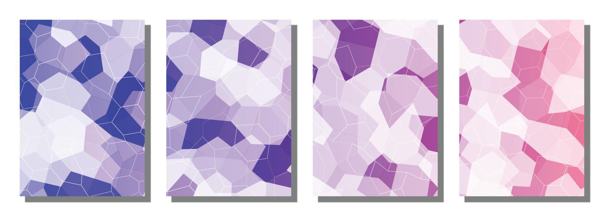 Abstract polygon background. vector