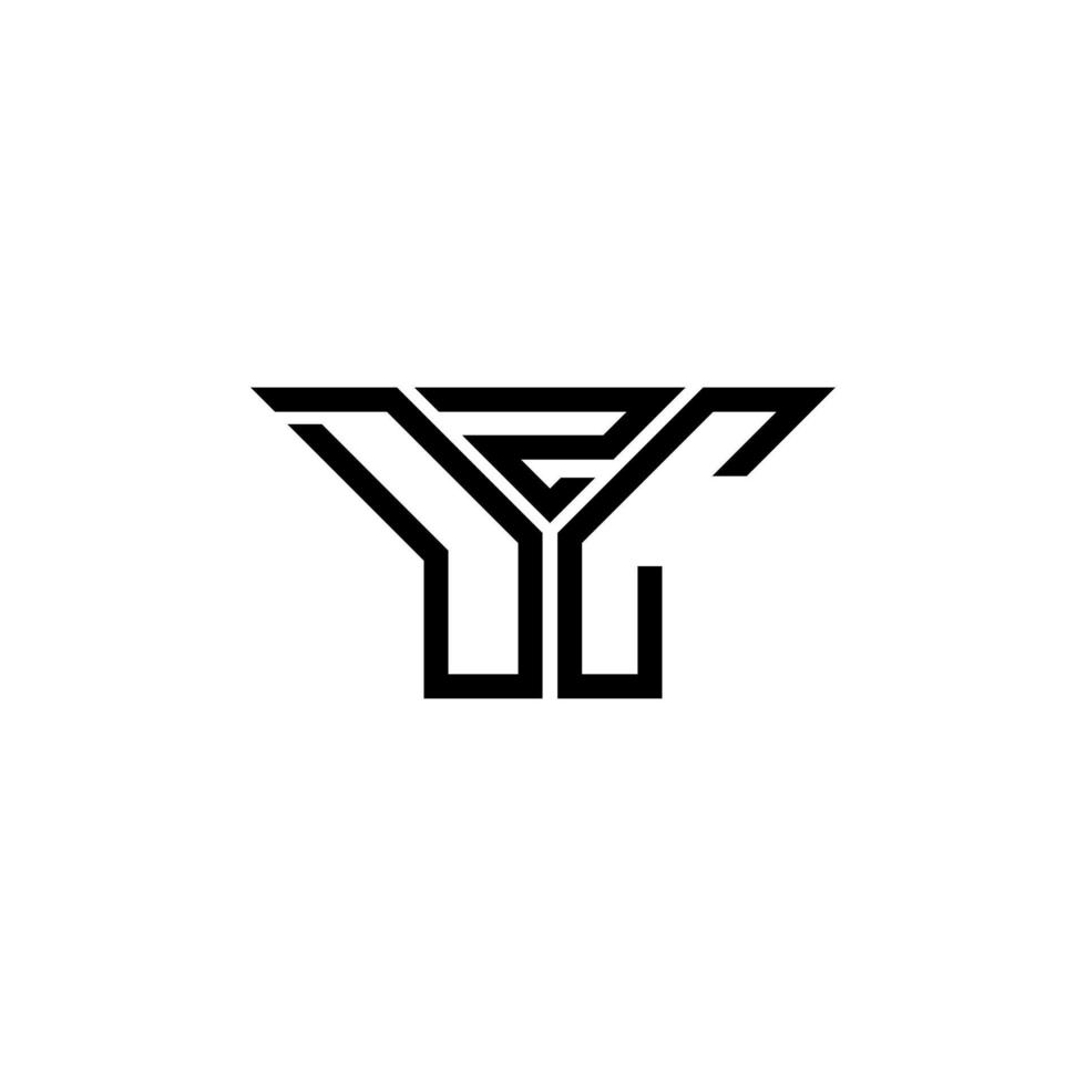 DZC letter logo creative design with vector graphic, DZC simple and ...