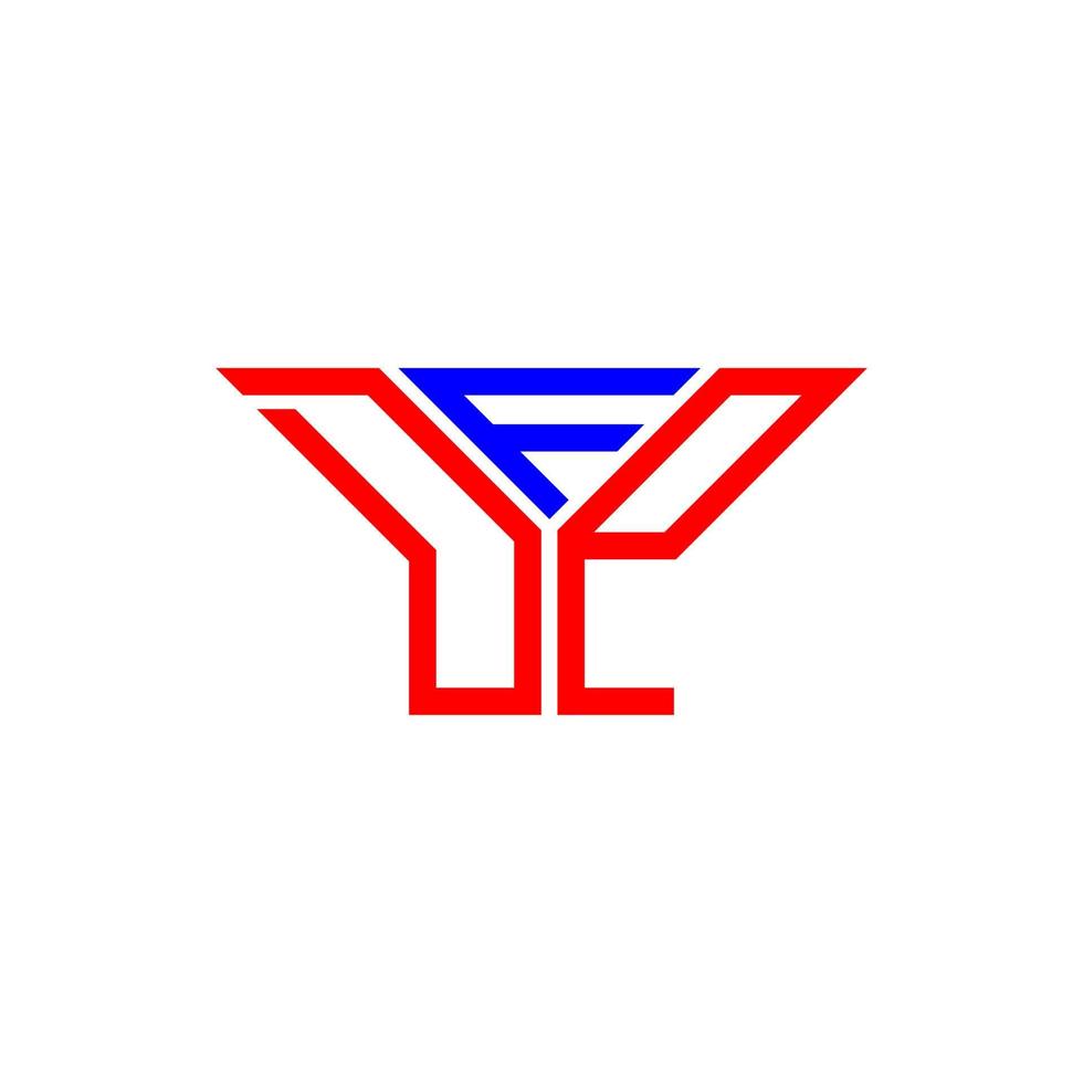 DFP letra logo creativo diseño con vector gráfico, DFP sencillo y moderno logo.