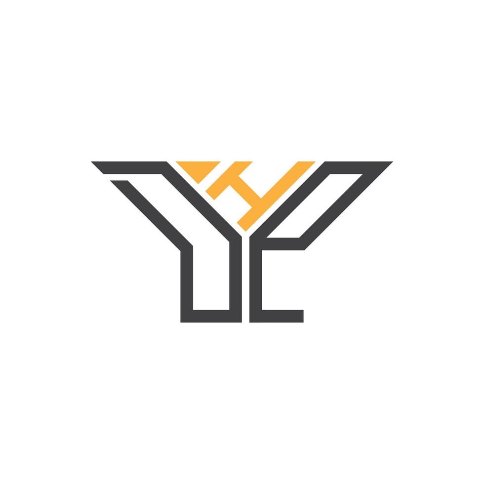 dhp letra logo creativo diseño con vector gráfico, dhp sencillo y moderno logo.