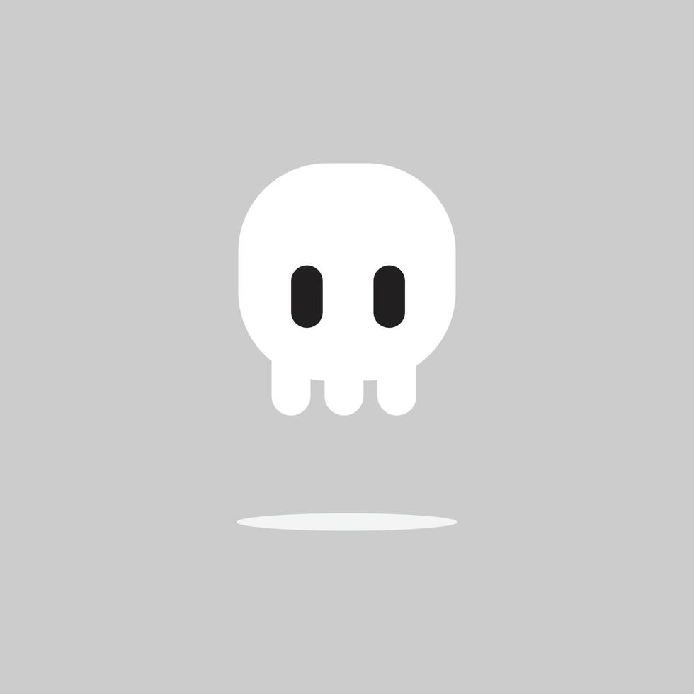 Ghost Flat Icon vector