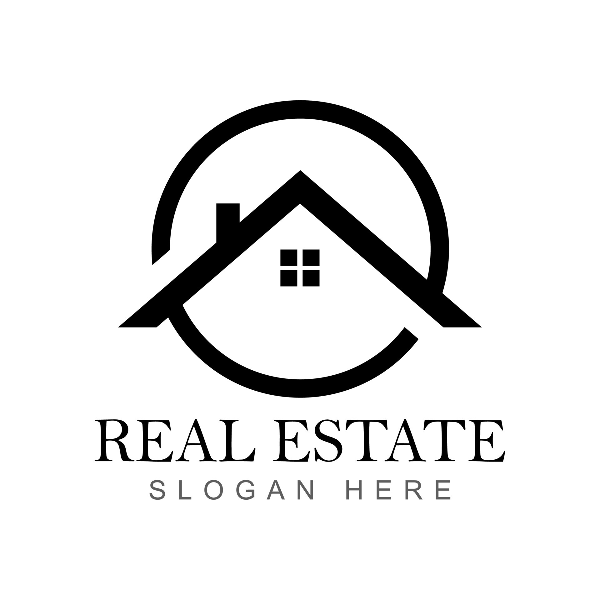 real estate vector logo 21613240 Vector Art at Vecteezy