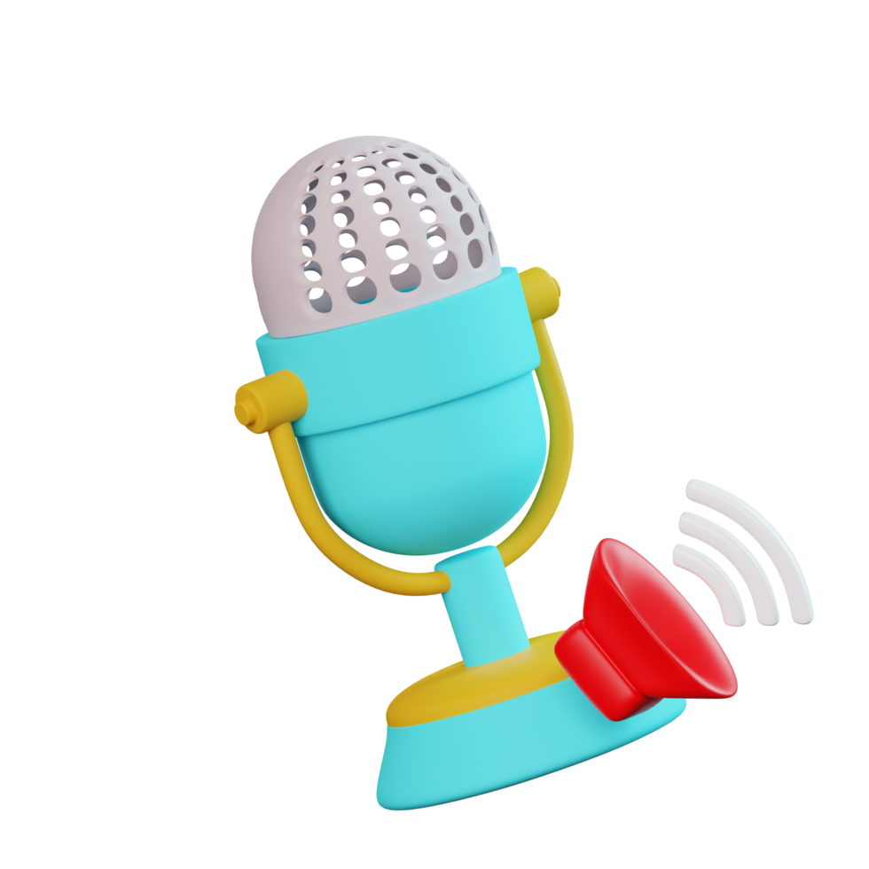 Podcast Volume 3D Icon png