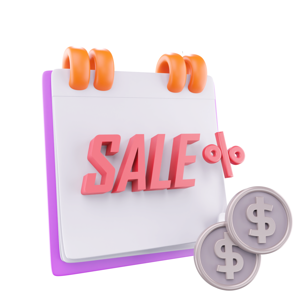 3d Calendar Promo png