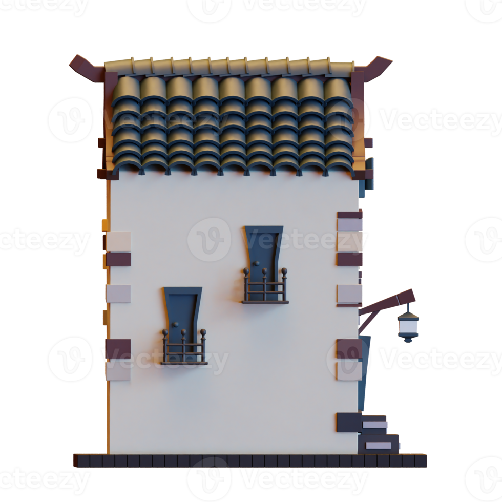 3d la modélisation maison png