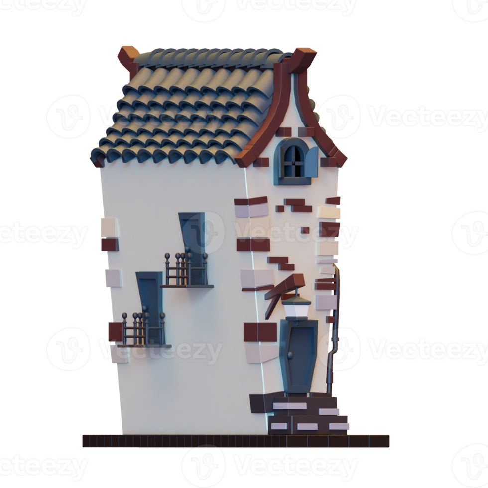 3D MODELING HOUSE png