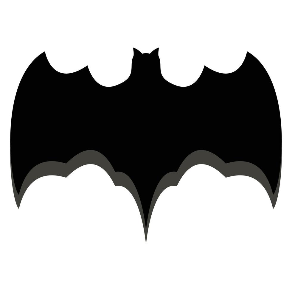 bat vector icon logo template