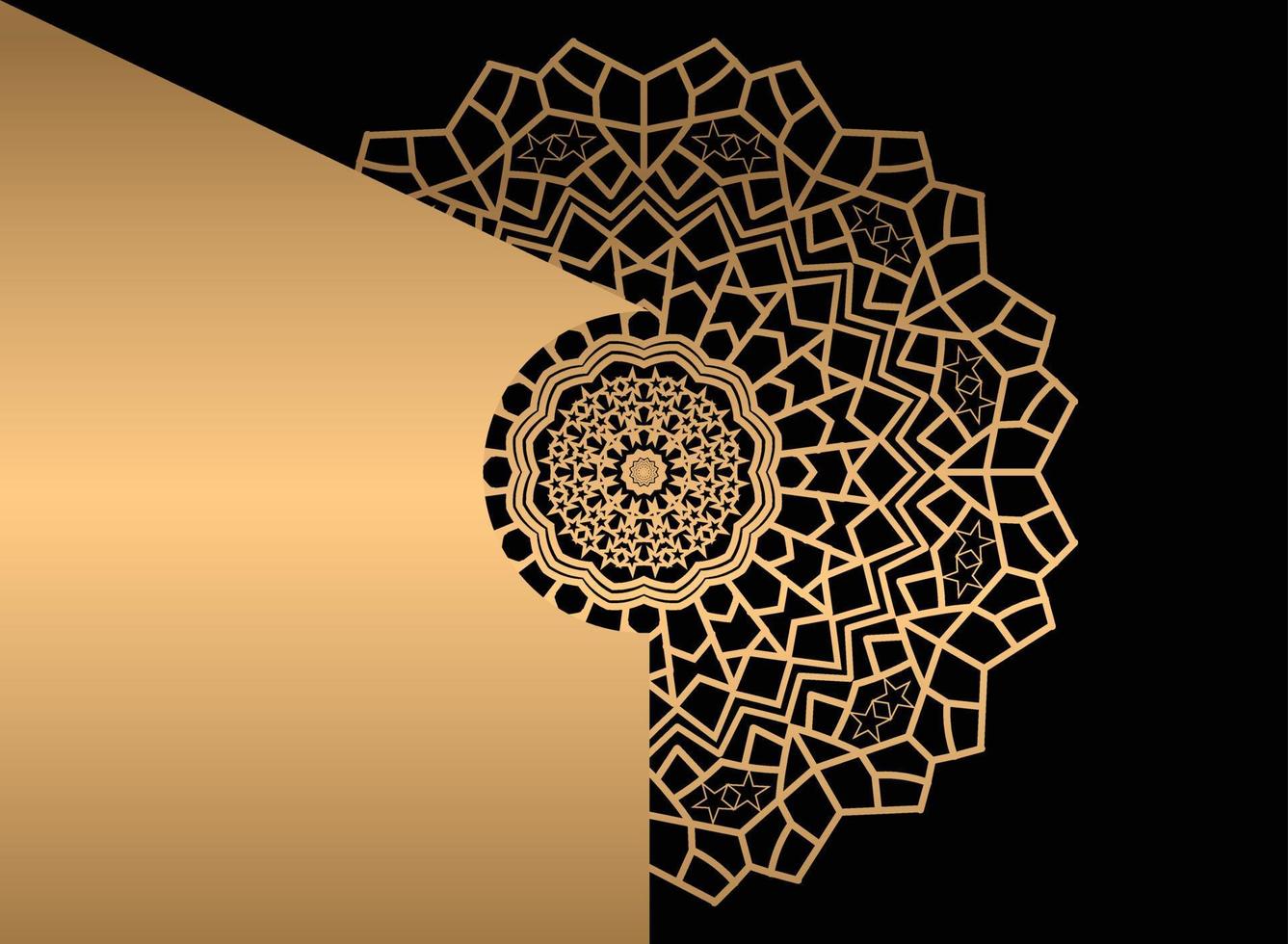 Mandala. Ethnic decorative element. Hand drawn backdrop. Islam, Arabic, Indian, ottoman motifs. vector