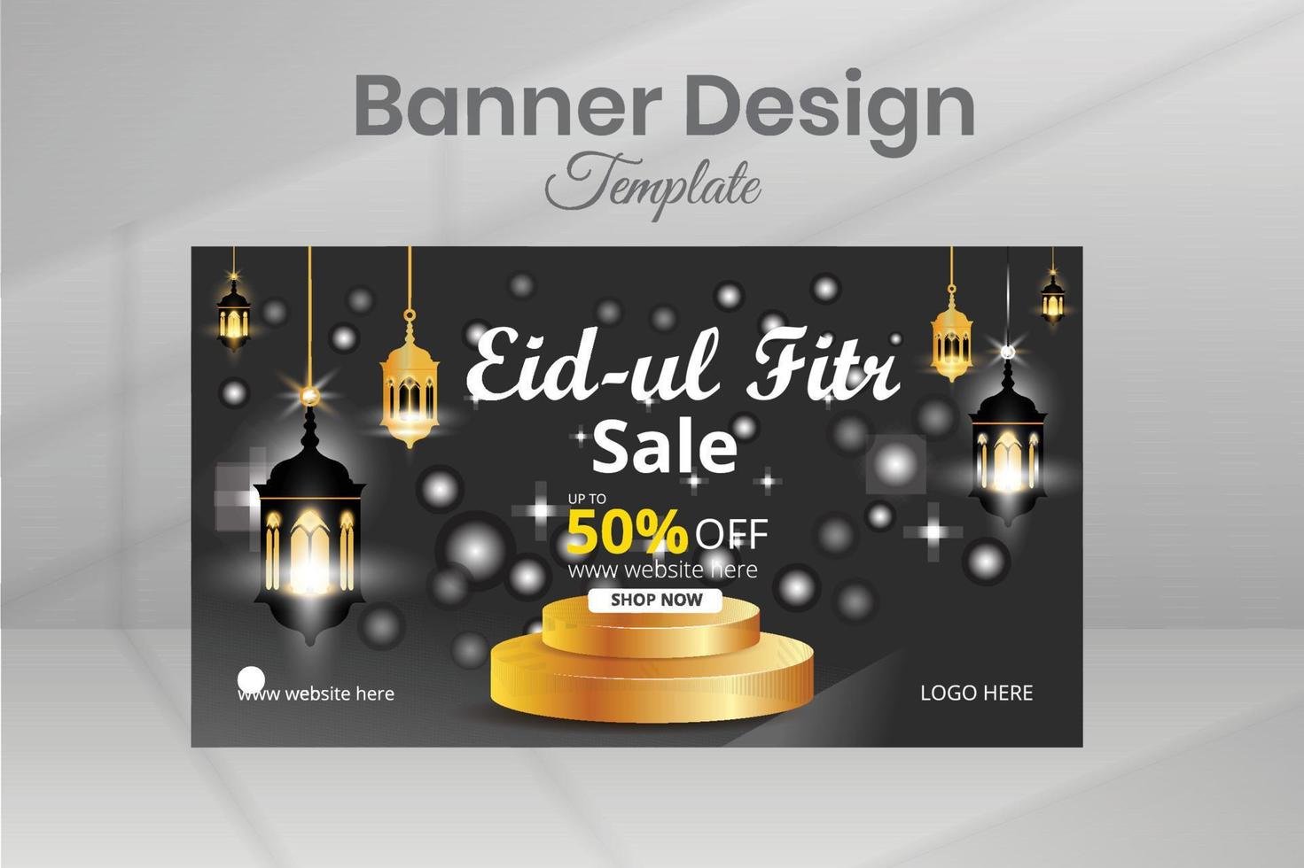 Modern Social Media Banner vector