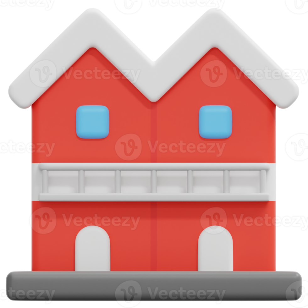 duplex 3d geven icoon illustratie png