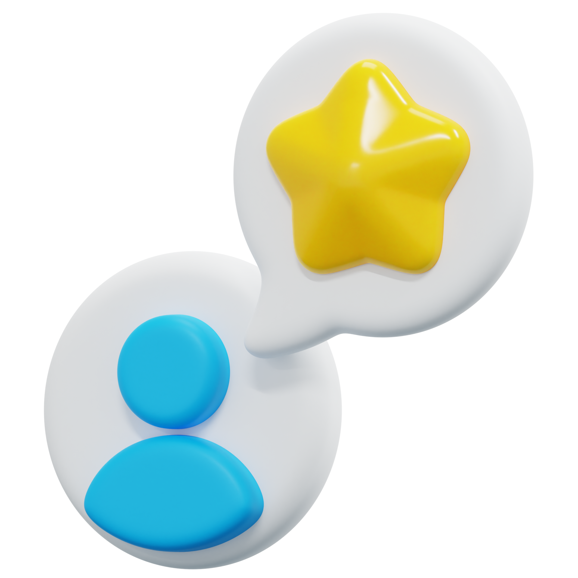 rating 3d render icon illustration 21614999 PNG