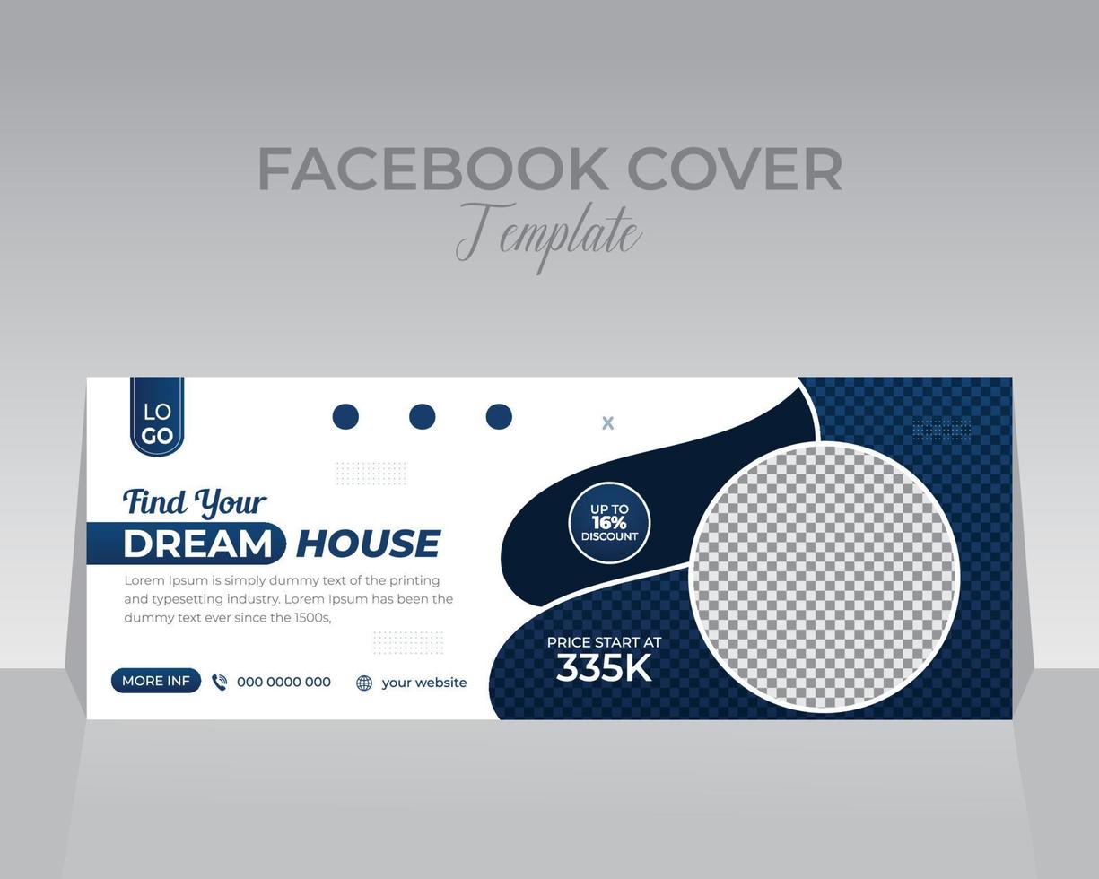 Creative Corporate Social Media Design Cover Template vector